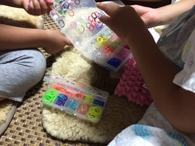 Rainbow Loom Band Craft Storage Box